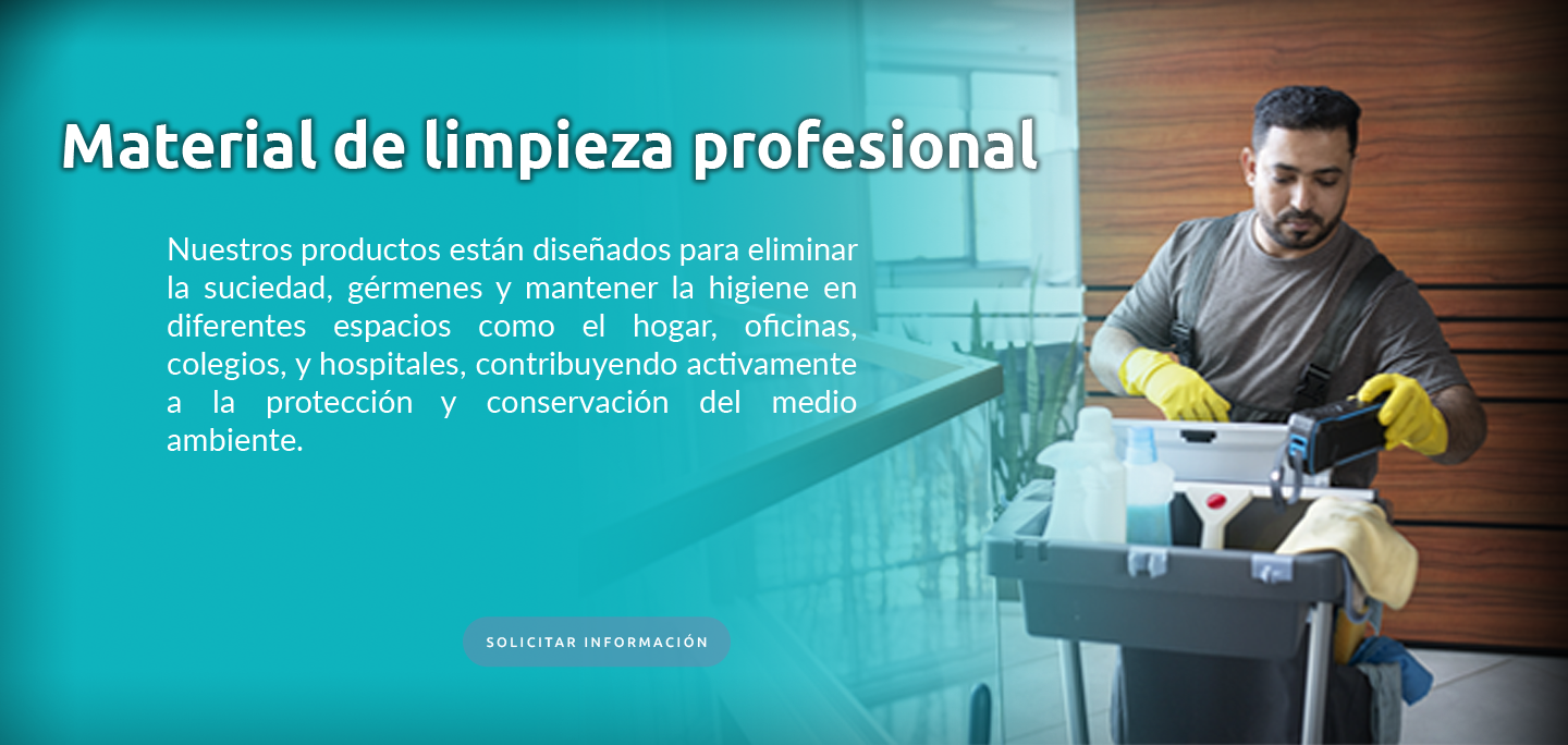 Material de limpieza profesional