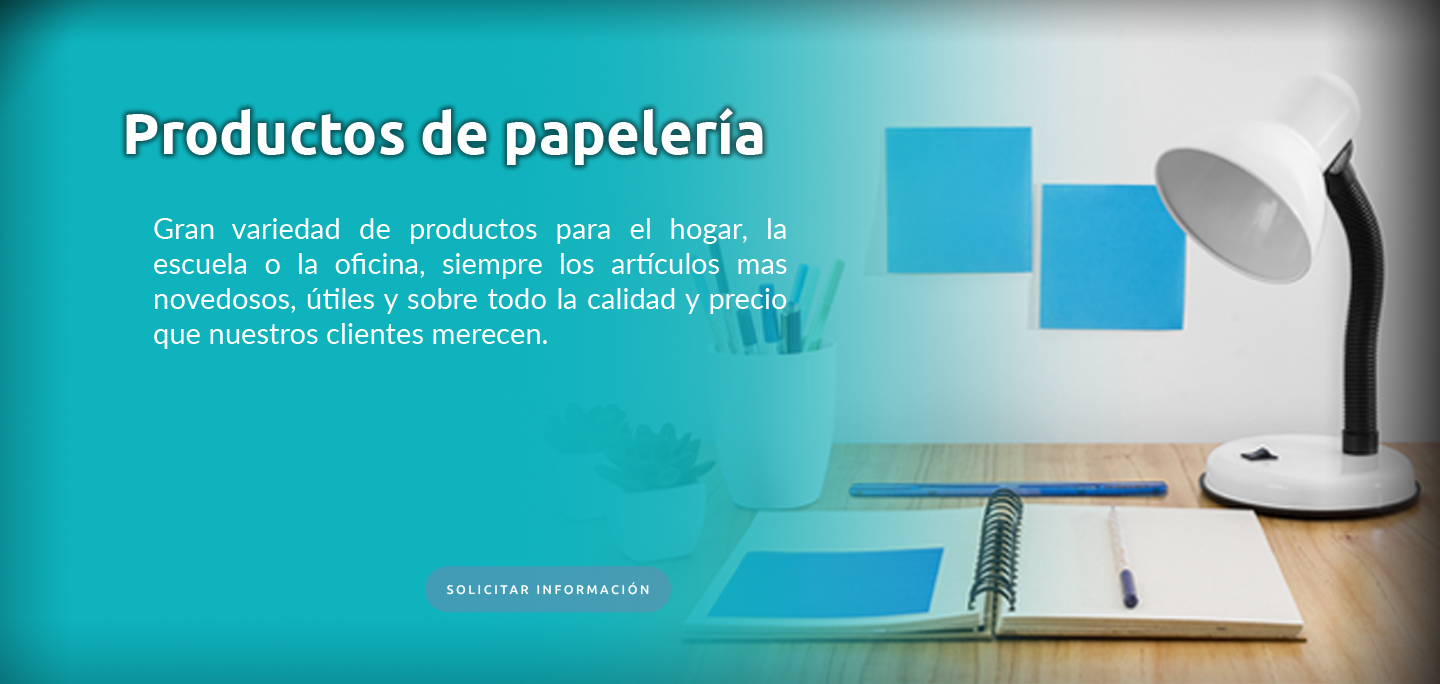 Productos de papeleria